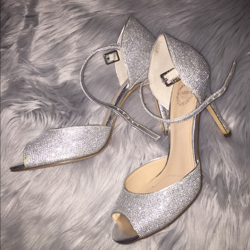 Sparkly high heels